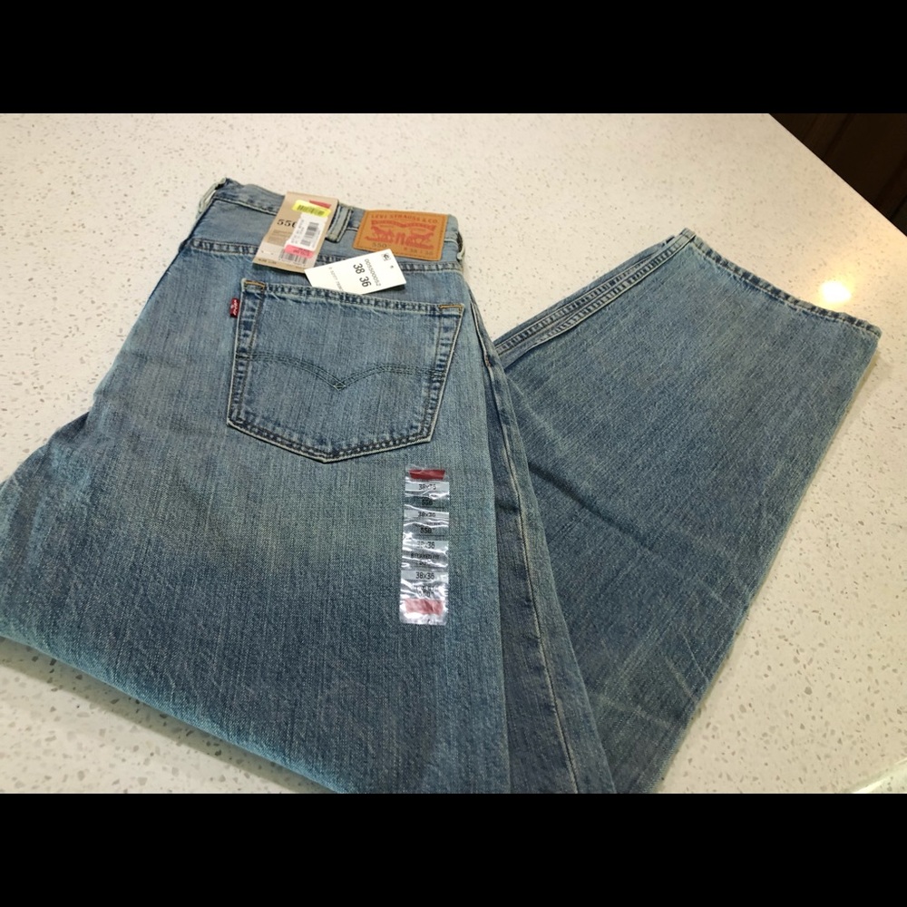 Levi’s 550 38w 36L Jeans NWT Relaxed Fit